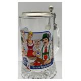 Assorted Pabst Blue Ribbon Beer Steins Collection