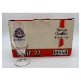Set of 11 FÃ¼rstenberg Beer Glasses in Original Box