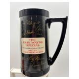 Budweiser Collectible Set with Mugs, Buttons, and Hero #1 Plate