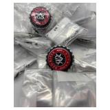 Lot of Over 40 Red River Valley LED Bottle Cap Buttons