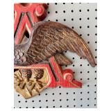 Vintage Anheuser-Busch Eagle Logo Wall Plaque