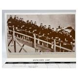 1987 South St. Paul Centennial Calendar and 12 - 1971 Ryder Cup Lithographs Collection