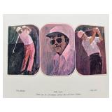 1987 South St. Paul Centennial Calendar and 12 - 1971 Ryder Cup Lithographs Collection