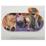 1987 South St. Paul Centennial Calendar and 12 - 1971 Ryder Cup Lithographs Collection