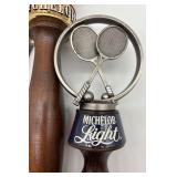 Collection of 4 Vintage Michelob Beer Tap Handles