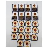 Set of 22 Stroh Beer Logo Patches, Pride of the Lion