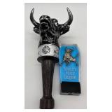 2 Schlitz Malt Liquor Bull Tap Handles