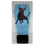2 Schlitz Malt Liquor Bull Tap Handles