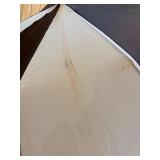 Vintage Olympia Beer Umbrella featuring 