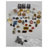 Large Collection of Vintage Beer and Beverage Pins