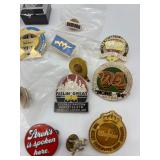 Large Collection of Vintage Beer and Beverage Pins