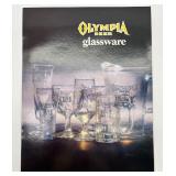 Collection of Olympia Beer Glassware Promotional Booklets/Brochures