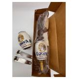 2 Olympia Beer Taps 1 with Handle and Box with 2 Olympia Bottle OpenersÂ 
