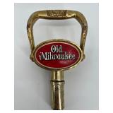 Set of 3 Vintage Beer Tap Handles - Budweiser & Old Milwaukee