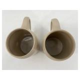 Spaten and Hacker-Pschorr Beer Stein Collection with Wall Banner