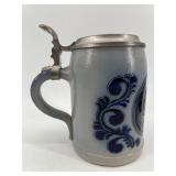 Set of 3 Vintage Beer Steins Including Heineken and Handcrafted Designs