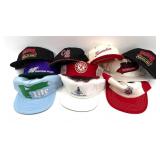 Collection of 10 Vintage Beer Brand Hats