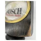 Busch Bavarian Beer Tap Handle and Coaster Set