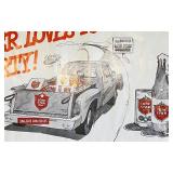 Lone Star Beer Vintage Party Poster