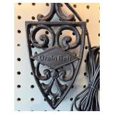 Grain Belt Beer Wall Sconce Lamp with Cast Iron Mount