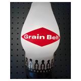 Grain Belt Beer Wall Sconce Lamp with Cast Iron Mount