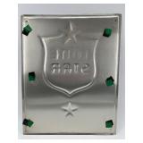 Lone Star Beer Metal Sign with Embossed Design