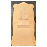 Miller Lite and MGD Promotional Cardboard Standee with Harley-Davidson Sponsor