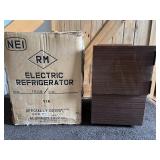 Vintage RM Electric Refrigerator with Wood Panel Finish - Kegerator