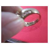 (FS) 18K Gold Filled Ring with Larg...