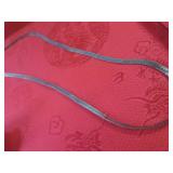 (FS) 925 Silver Necklace and Pair o...