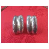 (FS) 925 Silver Necklace and Pair o...