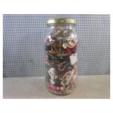 (G-1) Large Jar Full of Fashion Jew...