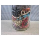 (G-1) Large Jar Full of Fashion Jew...