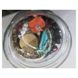 (G-1) Large Jar Full of Fashion Jew...