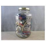 (G-1) Large Jar Full of Fashion Jew...