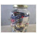 (G-1) Large Jar Full of Fashion Jew...