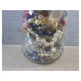 (G-1) Large Jar Full of Fashion Jew...