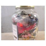 (G-1) Large Jar Full of Fashion Jew...