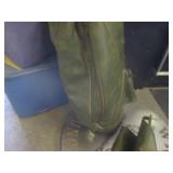 (CSB) Vintage Golf Bag with Cover a...