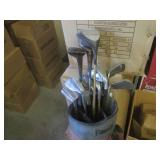 (BSB) Vintage Spalding Golf Bag and...