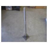 (CS) Cast Iron Tamper 8" x 8" / 45"...
