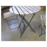(CS) Vintage 3pc Table and 2 Chairs...