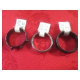 (CNTR) 5 Assorted Rings 2 with Colo...