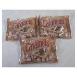 (B-1) 3 Bags of Kraft Caramels 11oz...