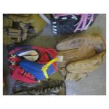 (EW5) Assortment of Balls and Glove...