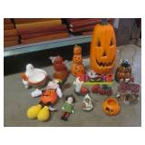 (A-3) Halloween Decor and Figures...