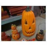 (A-3) Halloween Decor and Figures...