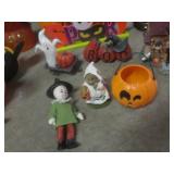 (A-3) Halloween Decor and Figures...