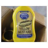 (B-1) 6 Bottles of Yellow Mustard 2...