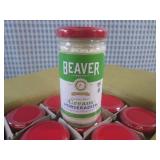 (B-2) 12 Jars of Beaver Cream Horse...